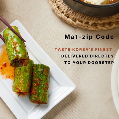 Mat-zip Code / TASTE KOREA'S FINEST, DELIVERED DIRECTLY TO YOUR DOORSTEP / DESKTOP